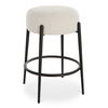 Arles Plush Counter Stool, Furniture by Uttermost, 20.5" width x 26" height x 20.5" depth thumbnail 1