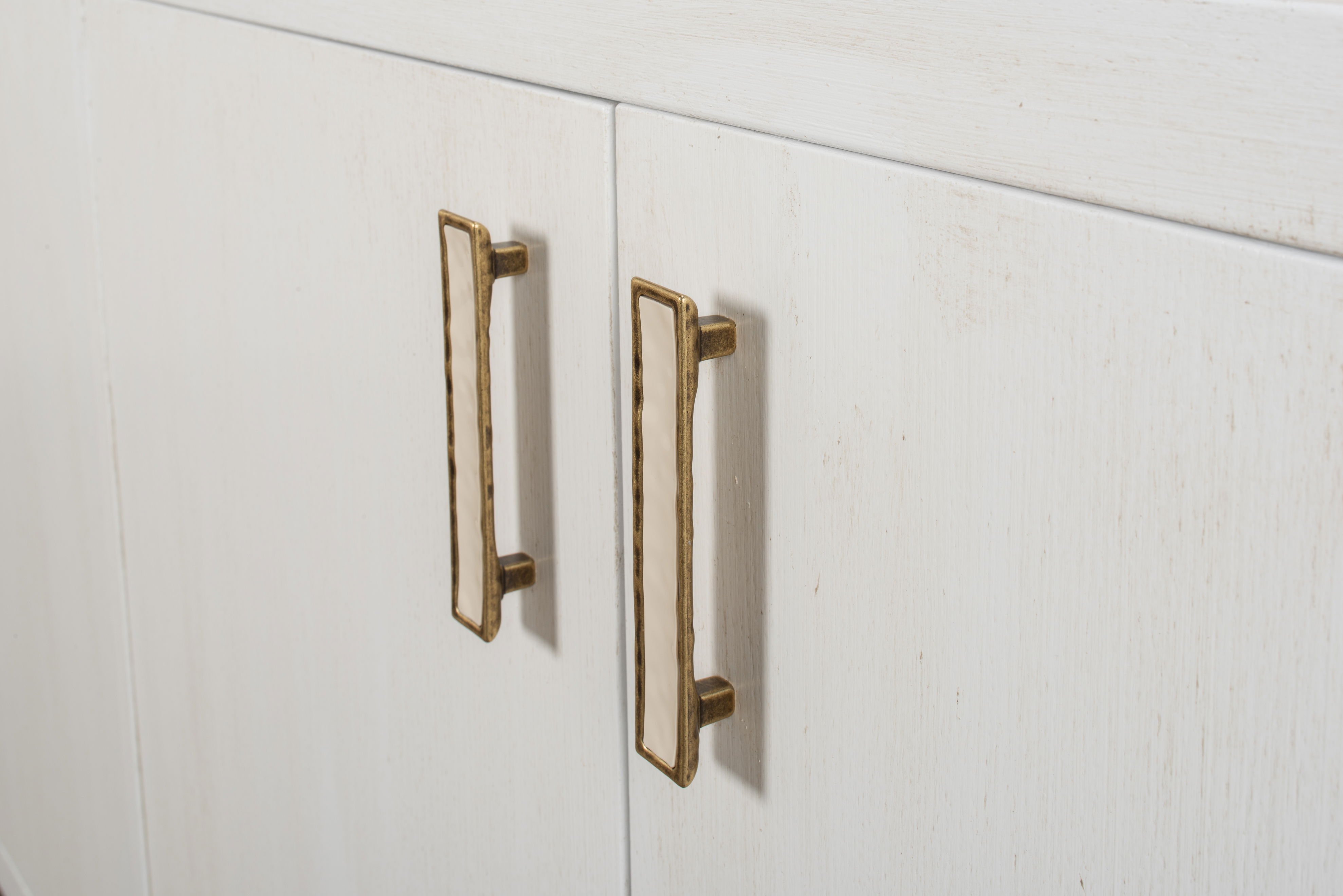 Blanco 4 Door Buffet, Cortina White, Cabinets & Sideboard by Sarreid, 80" length x 18" width x 34" height View 8