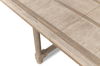 Jurow Equestrian Dining Table, Barn Grey, by Sarreid, 88" length x 42" width x 30" height thumbnail 8