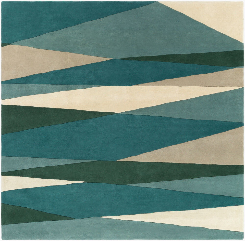 Forum Handmade Rug, by Surya, 8' length x 8' width