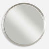 Serenza Round Silver Mirror, by Uttermost, 42" width x 42" height x 2.5" depth thumbnail 1