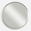 Serenza Round Silver Mirror thumbnail 0