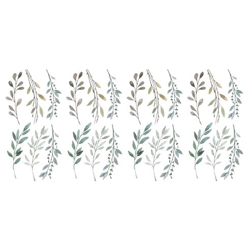 Country Leaves Wall Decals