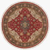 Taj Mahal Handmade Rug, by Surya, 8' length x 8' width thumbnail