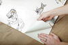 Dog's Life Silver & Gold Peel & Stick Wallpaper thumbnail 5