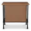Rene Nightstand Brown, by Moe's Home, 26" width x 24" height x 19" depth thumbnail 4