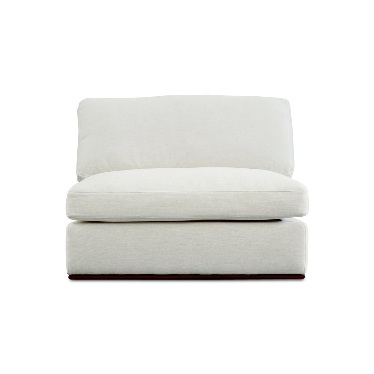 Rue Slipper Chair Off White, Accent Chair by Moe's Home, 41" width x 23.6" height x 41" depth View 1
