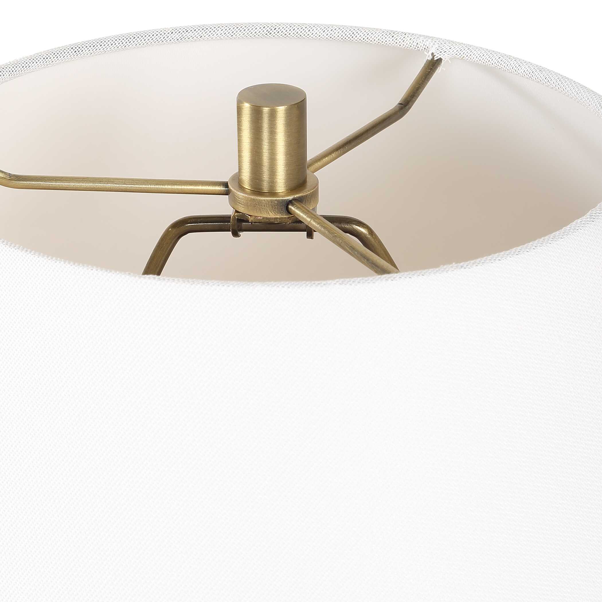 Keoghan Terracotta Table Lamp, by Uttermost, 20" width x 22" height x 20" depth View 7