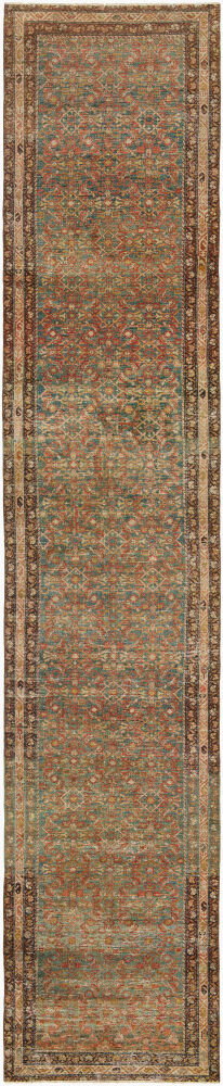 Antique One of a Kind Handmade Rug, by Surya, 16' length x 3'2" width