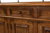 Covent Gardens Sideboard  Fruitwood, by Sarreid, 1' length x 8' width x 3'7" height thumbnail 10