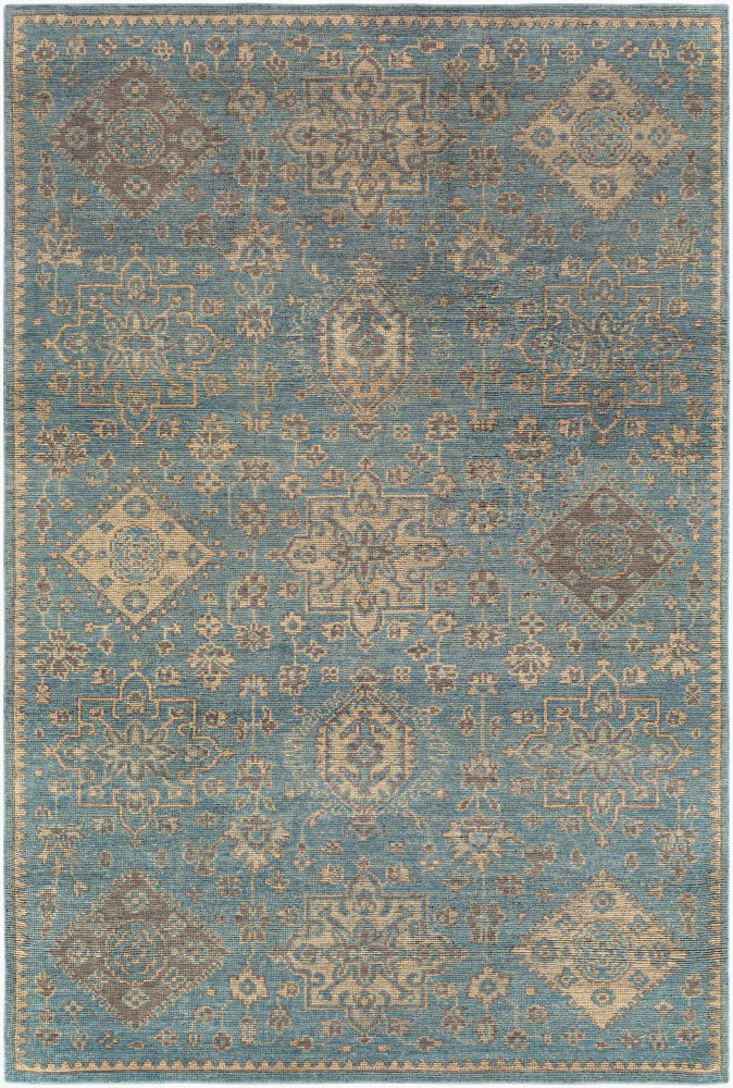 Smyrna Handmade Rug, by Surya, 9' length x 6' width