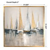 Regatta Nautical Art, by Uttermost, 4'3.62" width x 4'3.62" height x 2" depth thumbnail 3