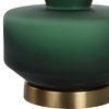Trentino Dark Emerald Green Table Lamp, by Uttermost, 1'4" width x 2'4" height x 1'4" depth thumbnail 9
