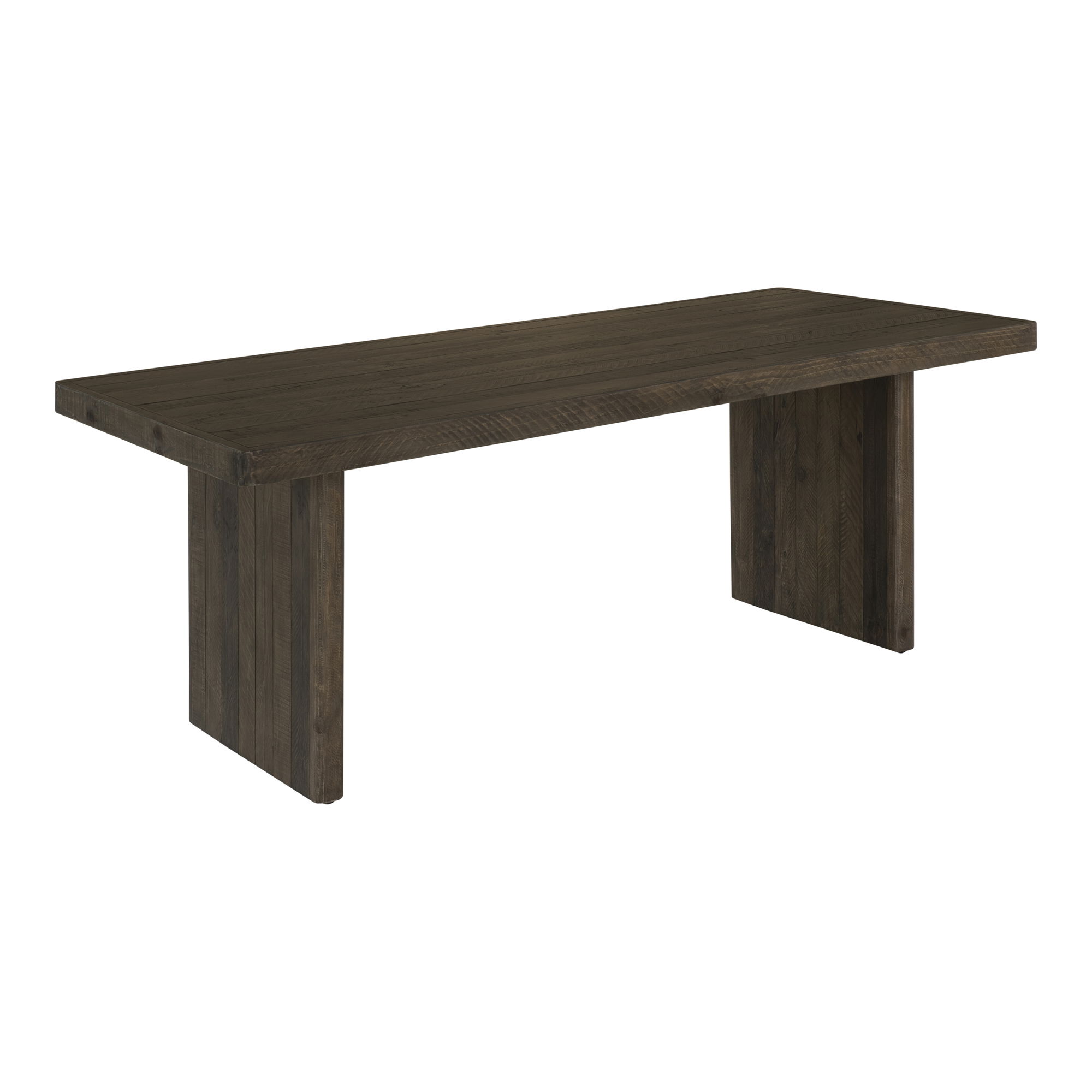 Monterey Dining Table Aged Brown, by Moe's Home, 84.5" width x 30" height x 35.5" depth View 2