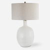 Whiteout Mottled Glass Table Lamp thumbnail 0