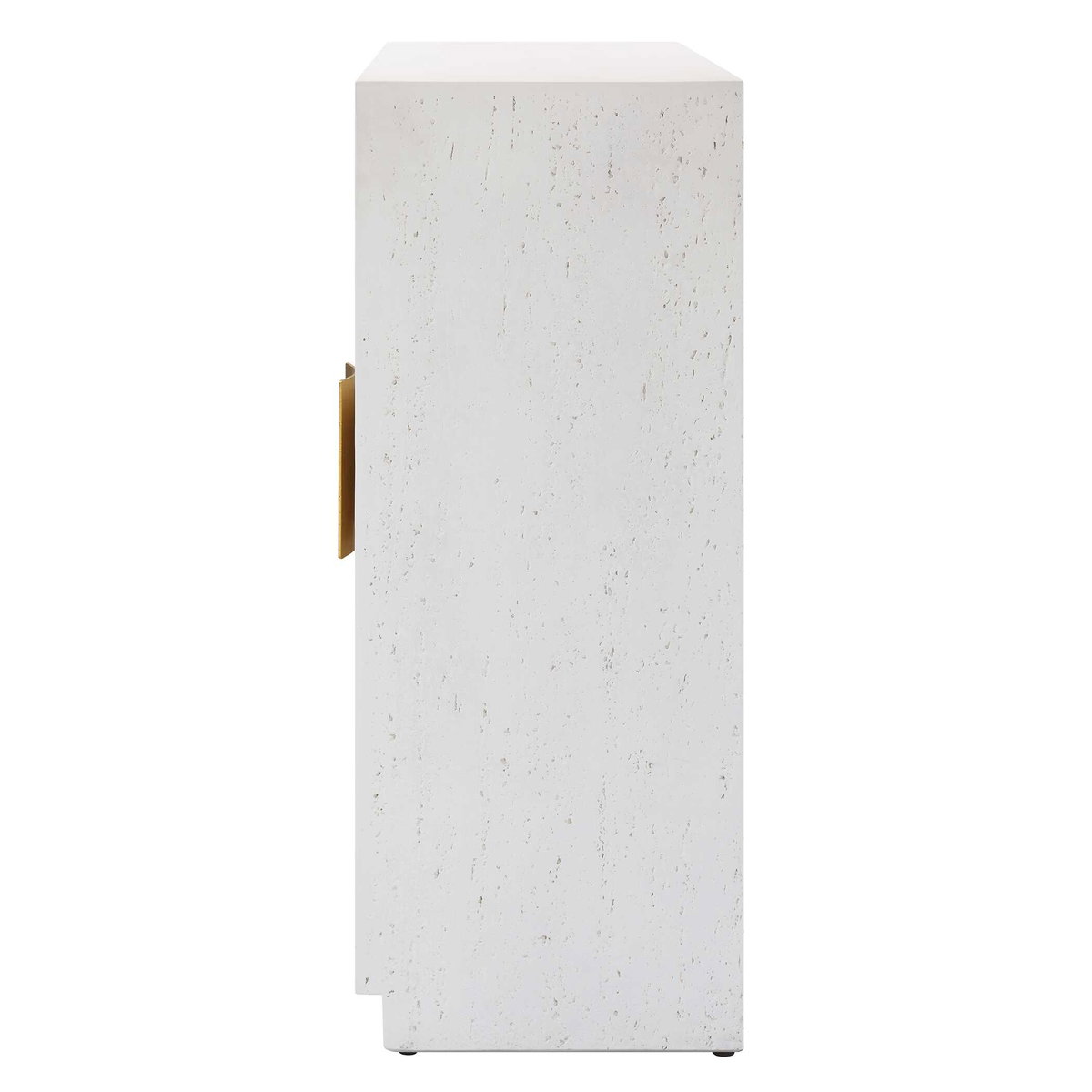 Emma 2 Door White Cabinet, Cabinets & Chest by Uttermost, 32" width x 32.25" height x 14.25" depth View 6
