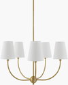 Ponso Chandelier, by Surya, 26" length x 26" width x 16" height thumbnail