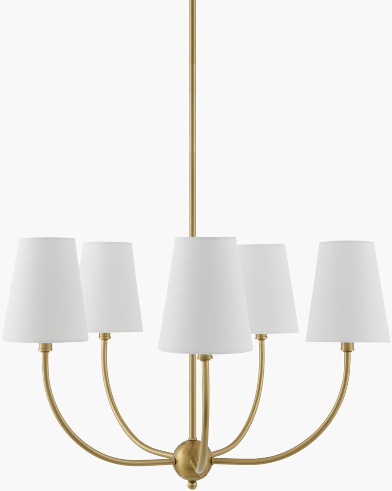 Ponso Chandelier, by Surya, 26" length x 26" width x 16" height