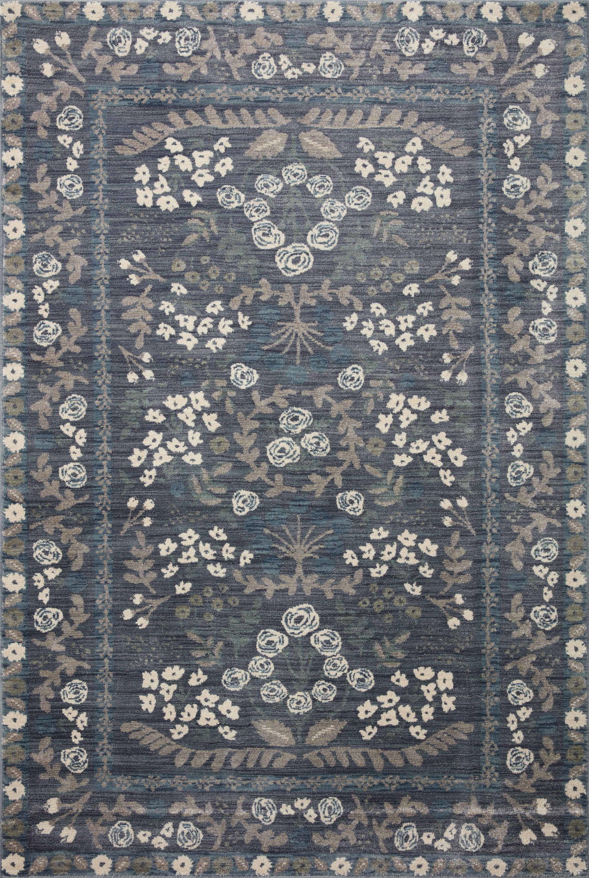 Rifle Paper Co. x Loloi Fiore Rug, 2'7" length x 8' width View 1