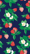 Berry Nice Navy Blue Peel & Stick Wallpaper thumbnail 0