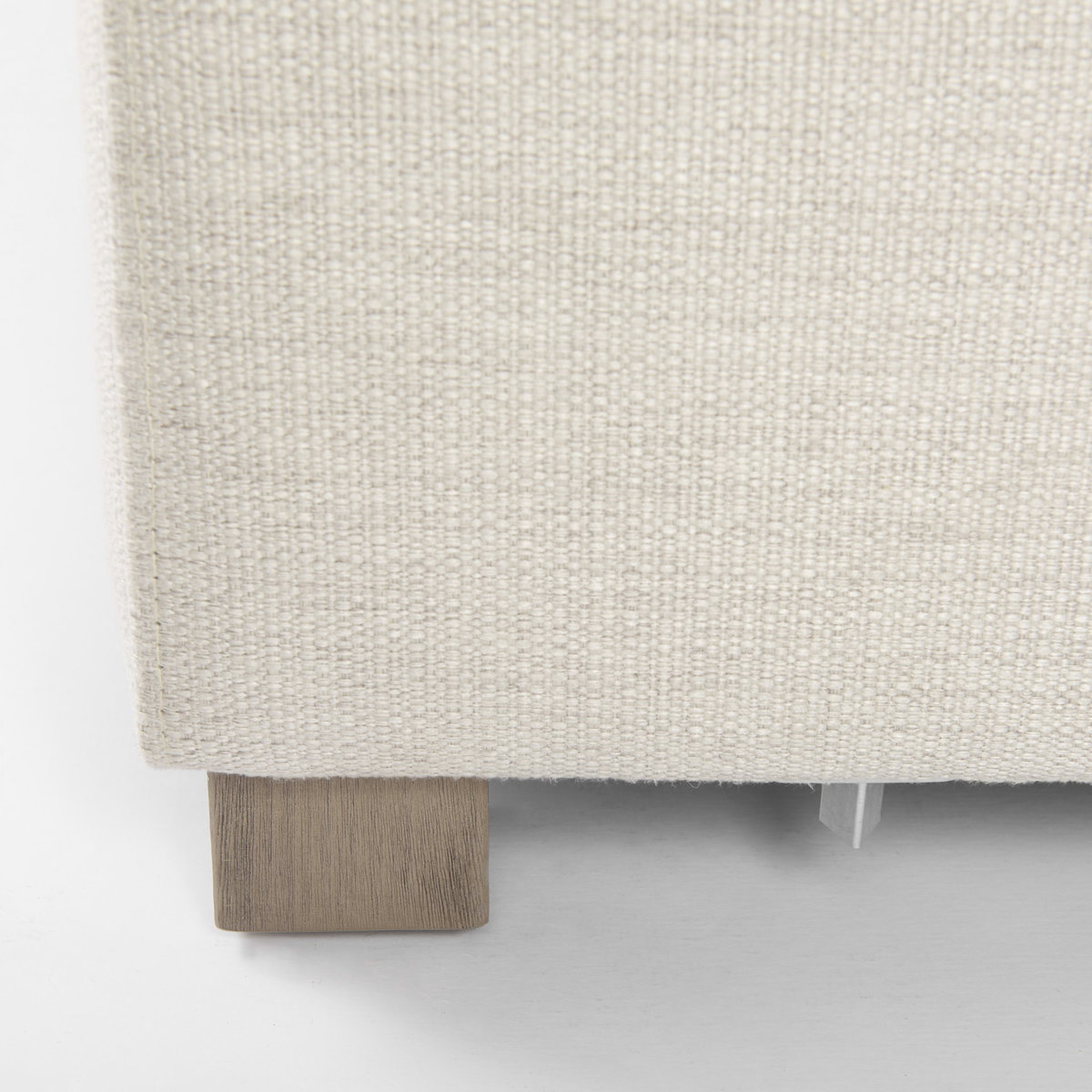 Valence  Beige Full Size Ottoman Sectional Piece, Sectional Sofa by Mercana, 38.58" length x 38.58" width x 17.72" height View 13