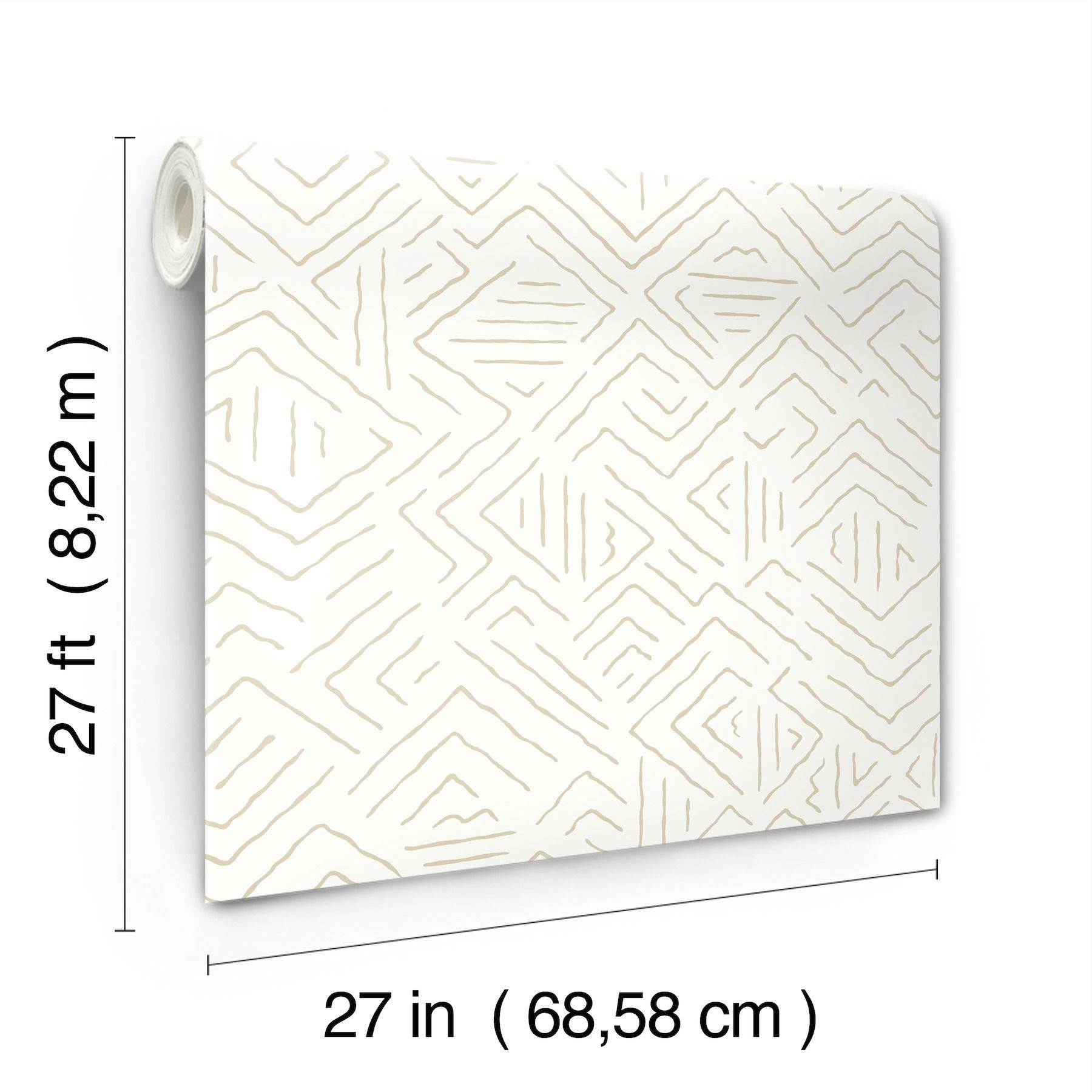 Sirih Beige Wallpaper large image 