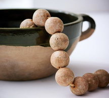 Online Designer Living Room Solis Terra Cotta Beads, 60"