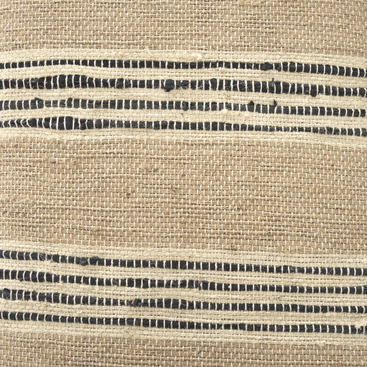 Solis 50L x 16W Brown Base Upholstered Beige/Black Stripe Seat Accent Bench, Benche by Mercana, 50" length x 15.75" width x 18.75" height View 3