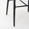 Colin Backless 42.1in Seat Counter Stool | Black Metal with Arm, Counter & Bar Stool by Mercana, 21" length x 22.8" width x 42.13" height thumbnail 12