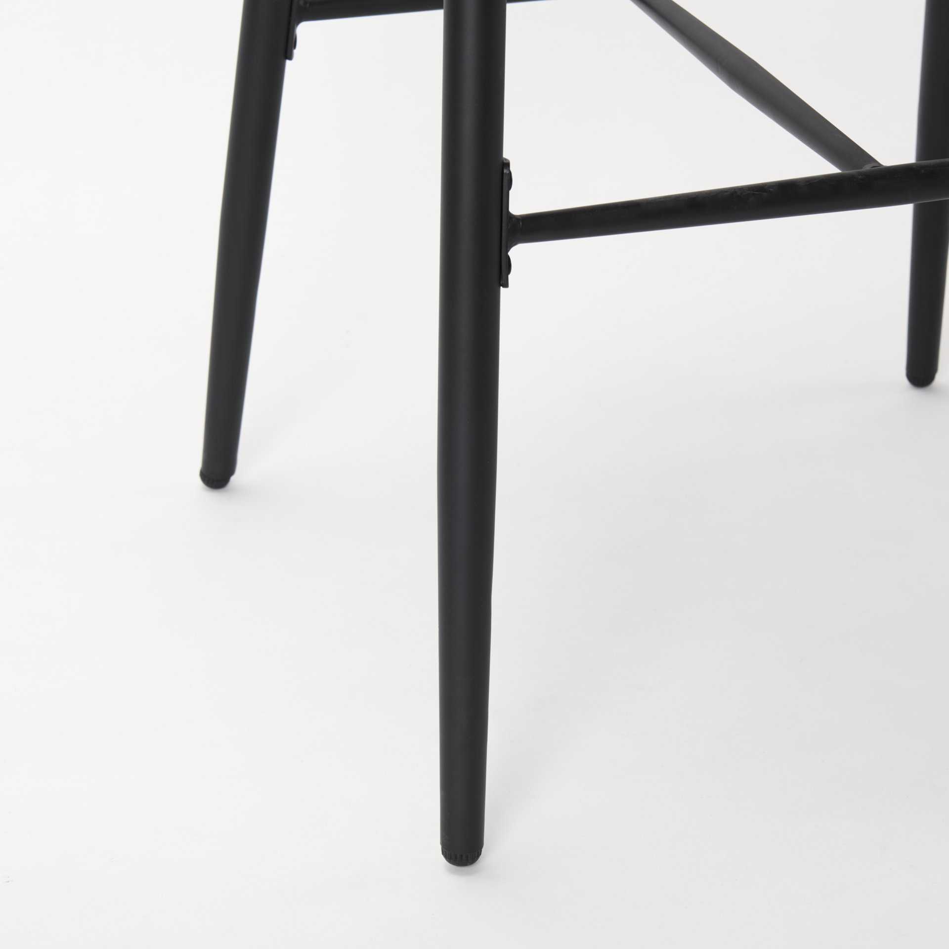 Colin Black Metal Bar Stool, Counter & Bar Stool by Mercana, 21" length x 22.8" width x 42.13" height View 12