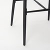 Colin Black Metal Bar Stool, Counter & Bar Stool by Mercana, 21" length x 22.8" width x 42.13" height thumbnail 12
