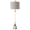 Natania Plated Brass Buffet Lamp, Table Lamp by Uttermost, 11" width x 35" height x 11" depth thumbnail 4