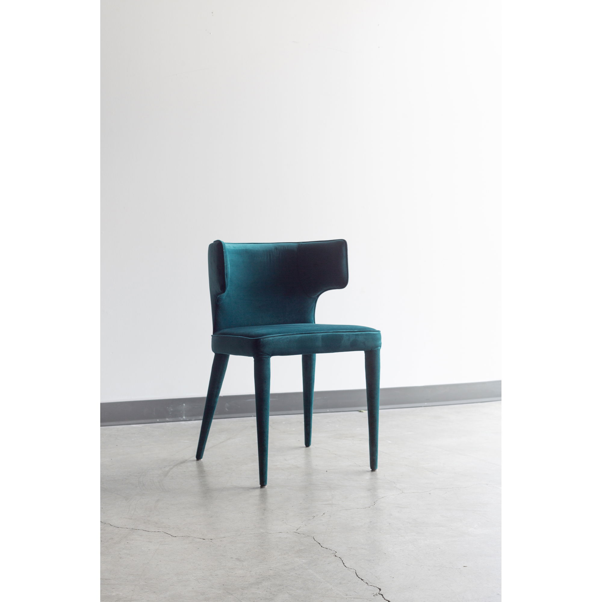 Jennaya Dining Chair Teal large image 