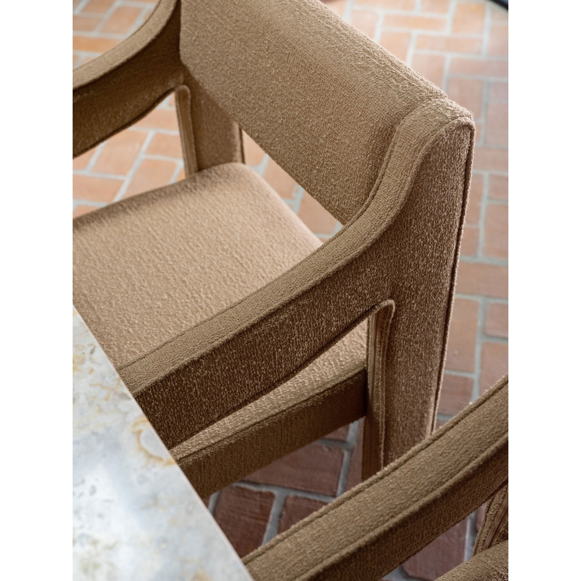 Elise Dining Chair Ochre, by Moe's Home, 22.8" width x 31.9" height x 22.2" depth View 10