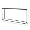 Coreene Large Industrial Console Table thumbnail 2