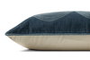 Brigette Romanek x Loloi Navy Pillow, Decorative Pillow, 12" length x 27" width thumbnail 2