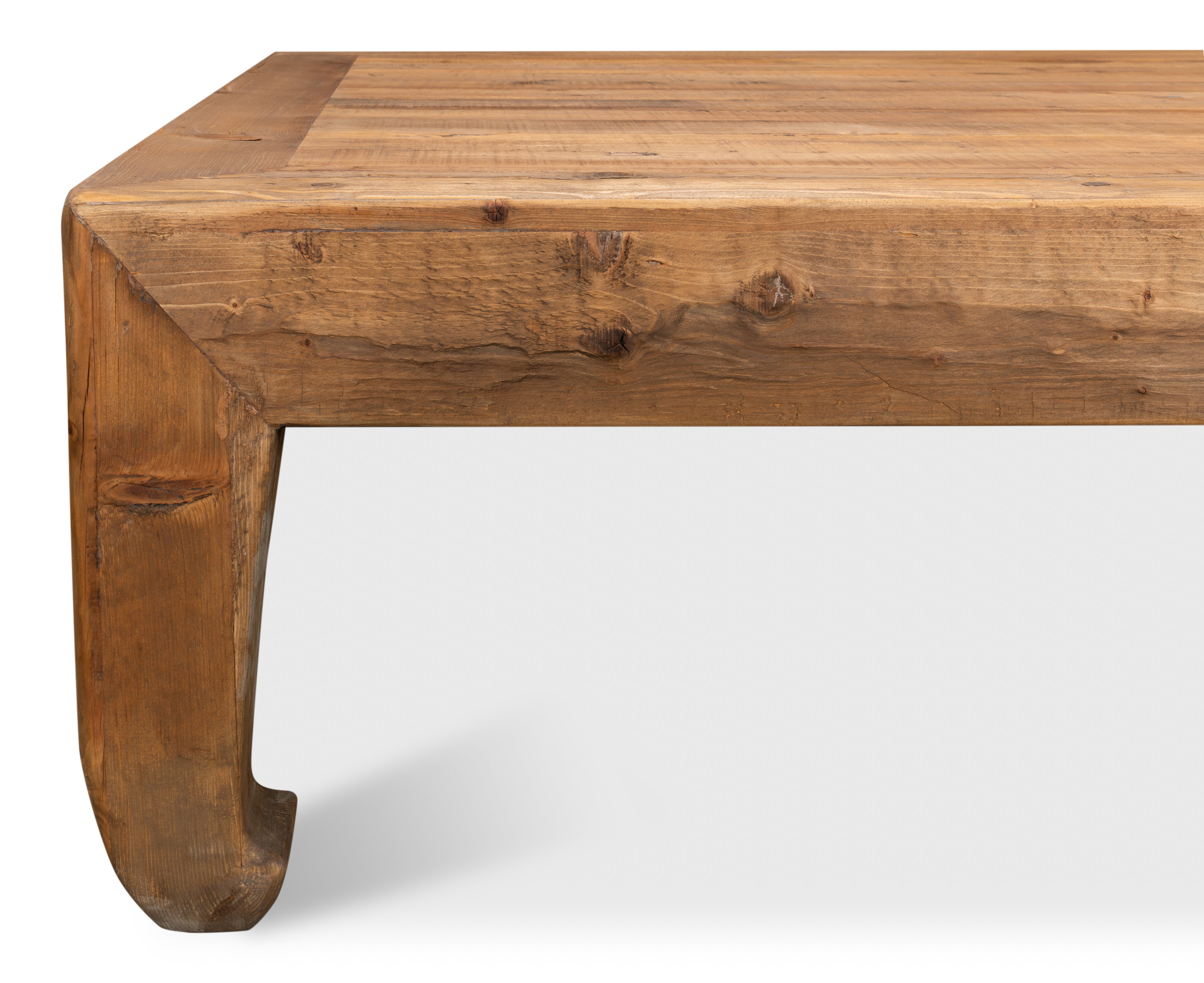 Classic Chinese Coffee Table, by Sarreid, 57" length x 57" width x 18" height View 5