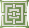 Circles & Squares Accent Pillow, Decorative Pillow by Surya, 20" length x 20" width thumbnail