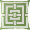 Circles & Squares Accent Pillow Poly, Decorative Pillow by Surya, 20" length x 20" width thumbnail
