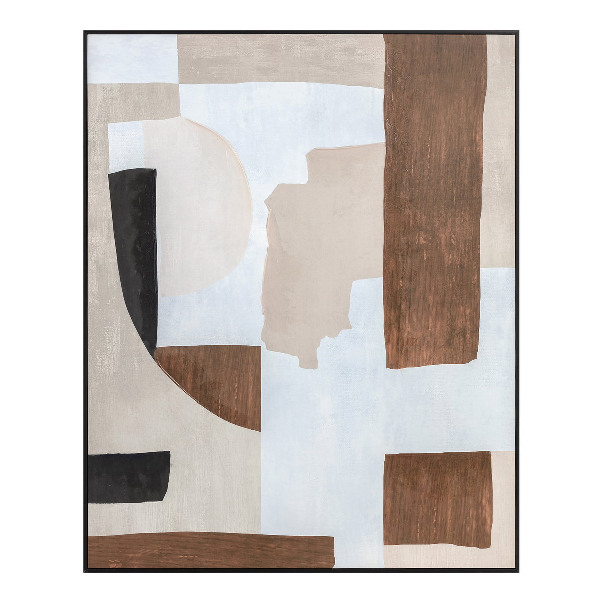 Fina 2 Wall Decor, Painting by Moe's Home, 31.5" width x 39.5" height x 1.5" depth View 1