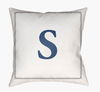 Initials Accent Pillow thumbnail 0