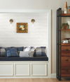 Magnolia Home Shiplap White Peel & Stick Wallpaper, by York Wall, 20' length x 1'8.5" width x 0.02" depth thumbnail 3