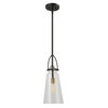 Saugus Industrial 1 Light Pendant, by Uttermost, 8" width x 1'8" height x 8" diameter x 8" depth thumbnail 9