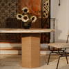 Sartoria Dining Table Breccia Marble, by Moe's Home, 72" width x 30" height x 40" depth thumbnail 8