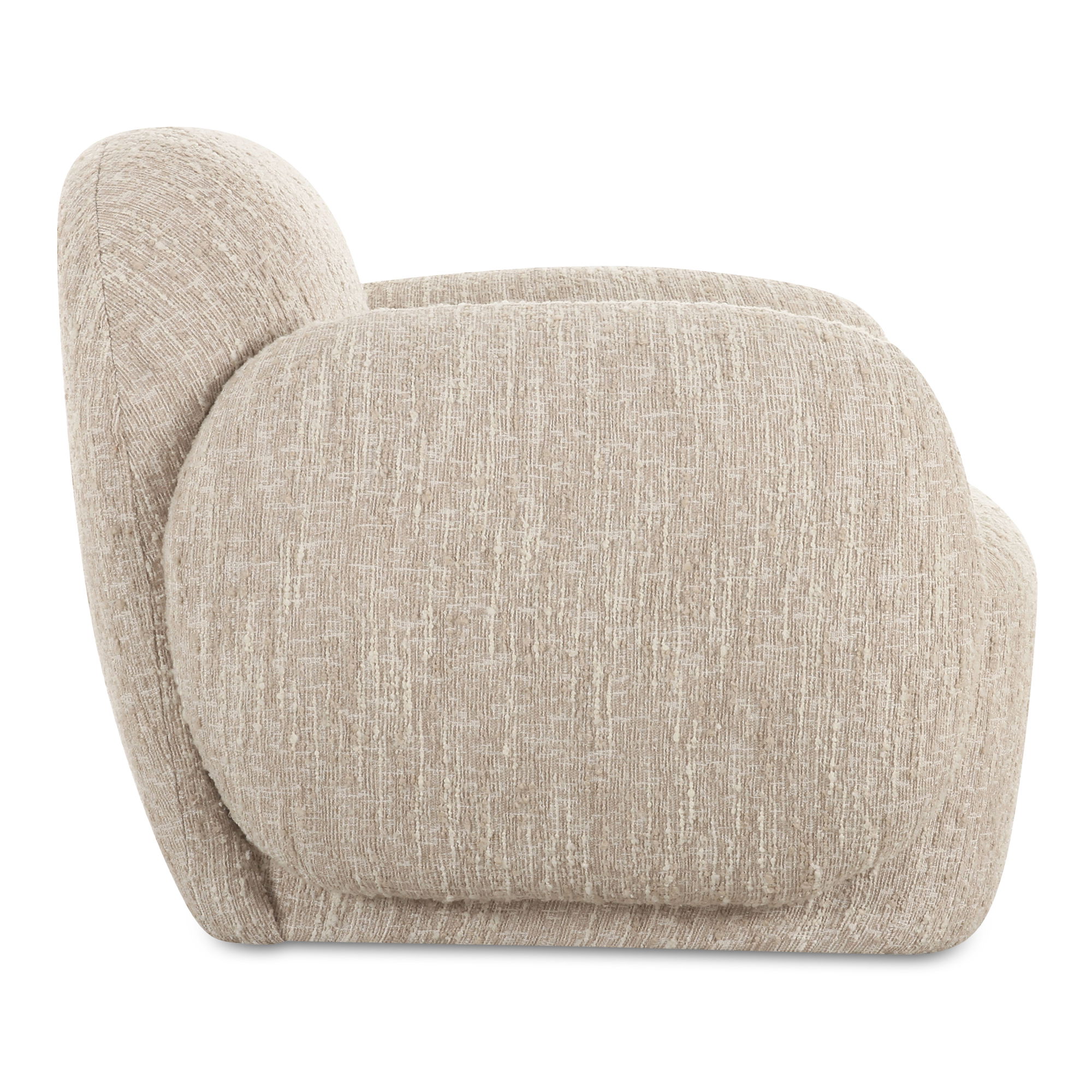 Hazel Lounge Chair Off White large image 