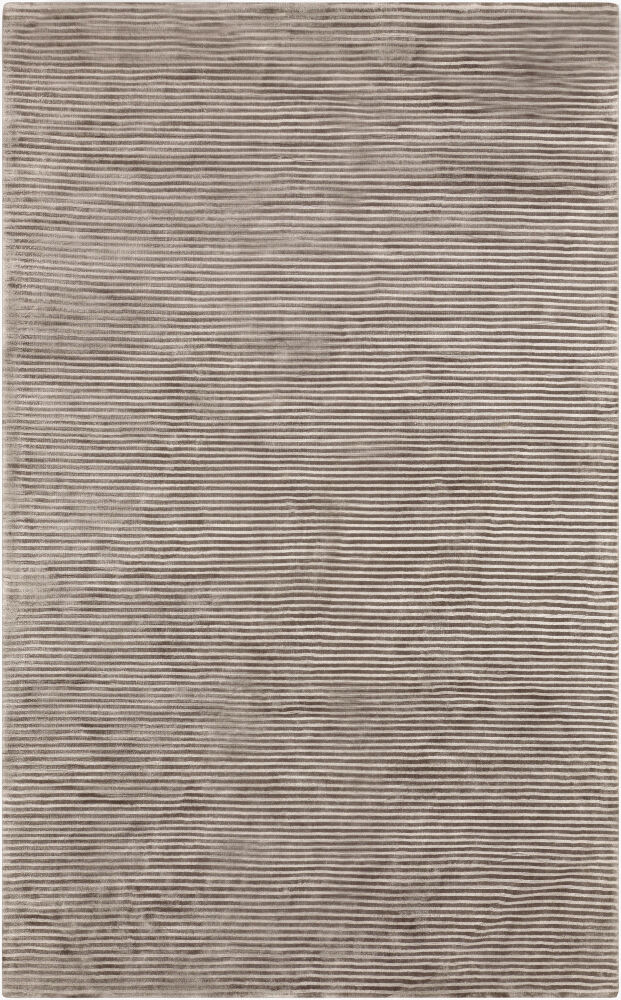 Graphite Handmade Rug, by Surya, 8' length x 5' width