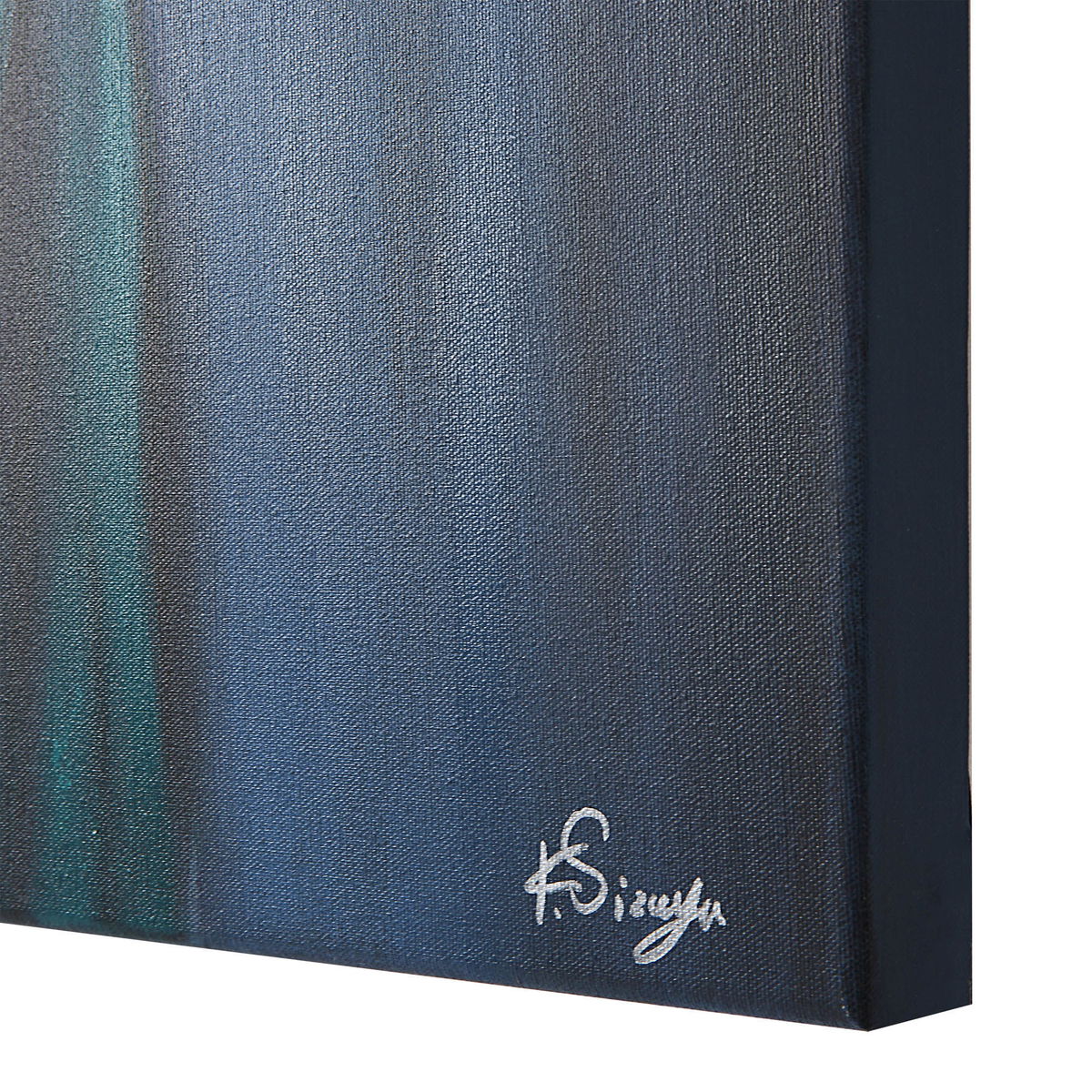 Leandre  Canvas Art, Painting by Renwil, 48" height x 1.5" depth View 3