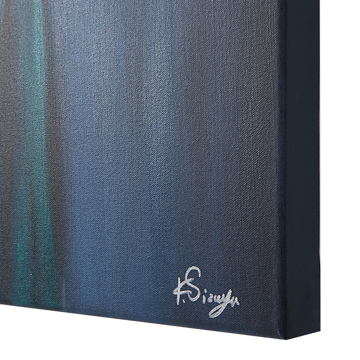 Leandre  Canvas Art, Painting by Renwil, 48" height x 1.5" depth View 3