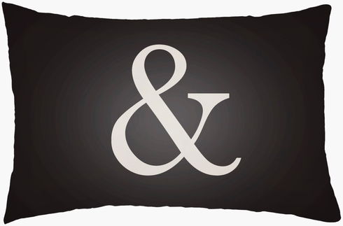 Ampersand Lumbar Pillow