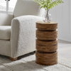 Boone Drink Table, Side & End Table by Uttermost, 12" width x 21" height x 12" depth thumbnail 2